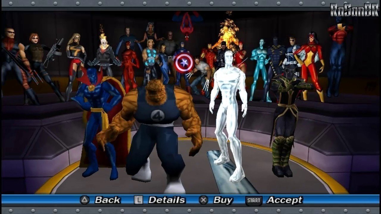 ultimate alliance 3 character list